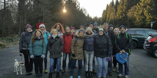 Weihnachtsfeier der Tempo-Laufgruppe und Nordic-Walking-Gruppe am 26.11.2016